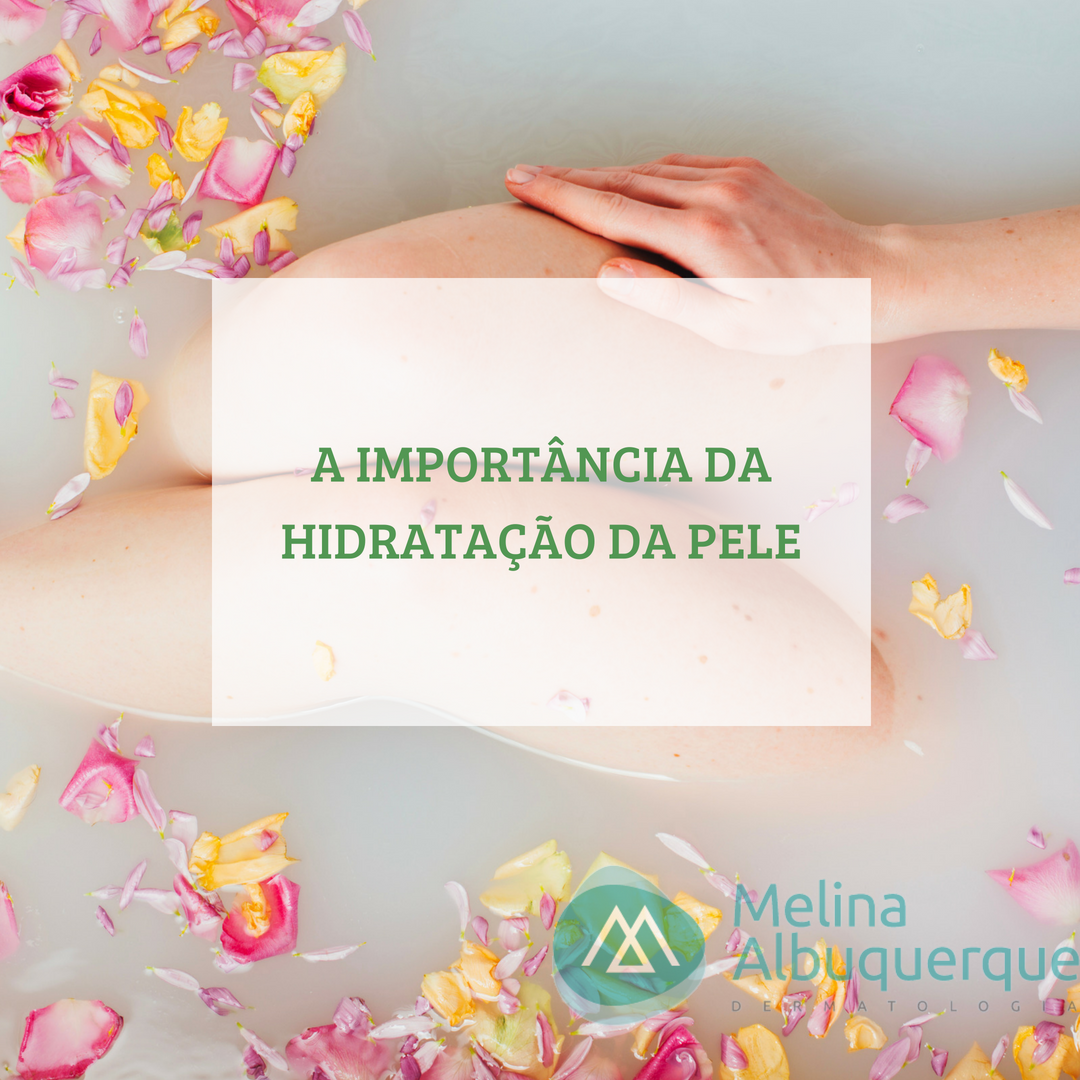 Hidratação da pele